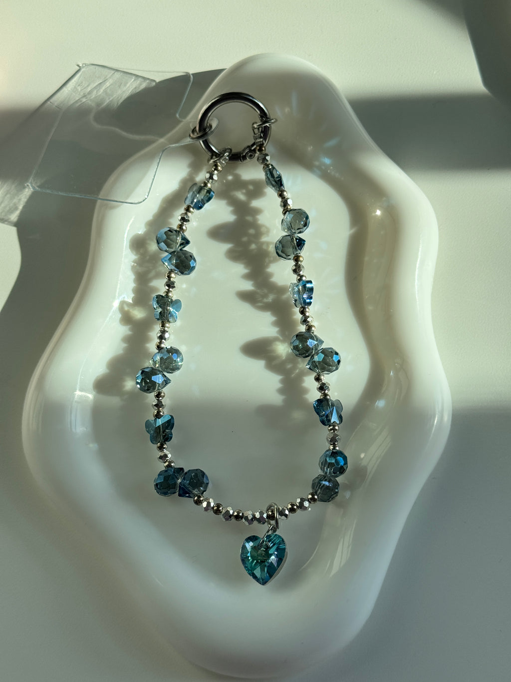 Ocean Heart Charm