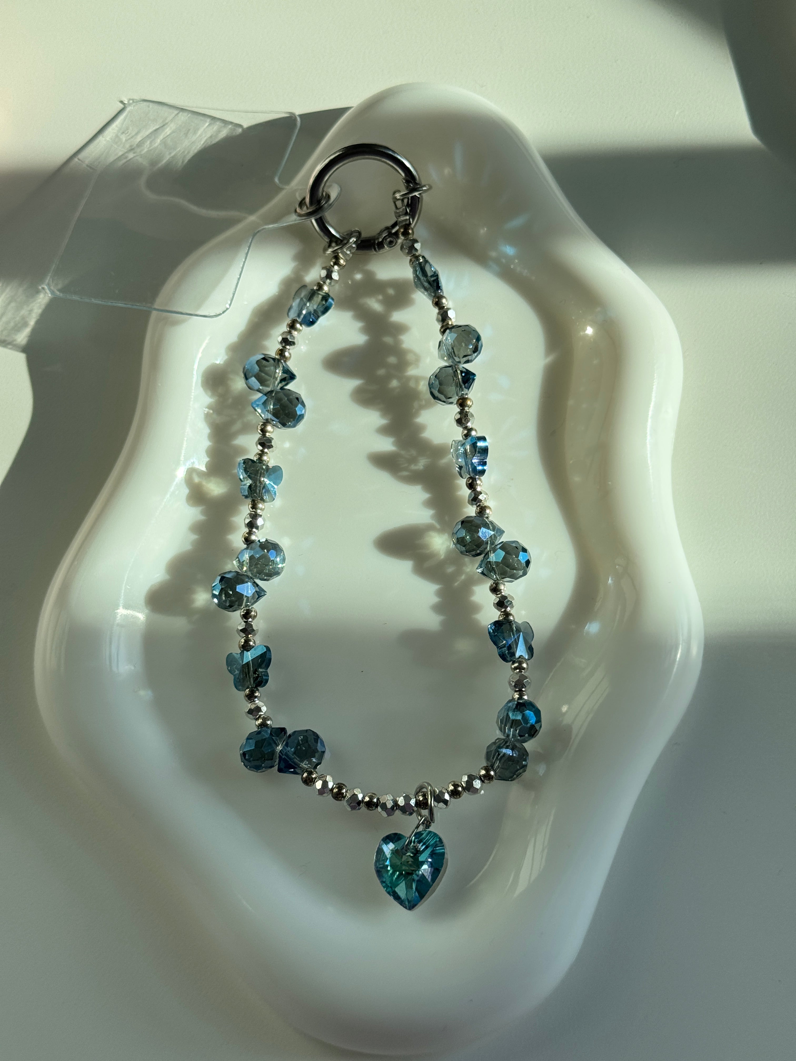 Ocean Heart Charm