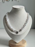 Luna Heart Pearl Necklace