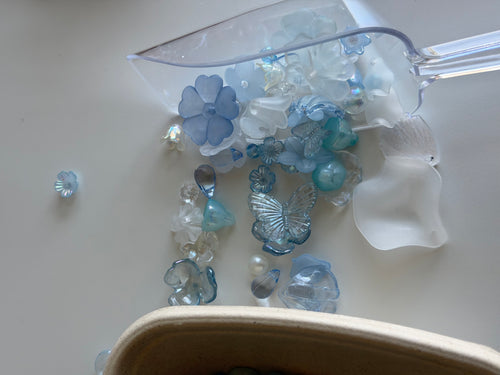 Blue Blossom Bead Mix