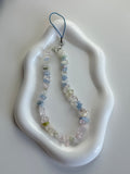 Pastel Chip Bead Phone Charm