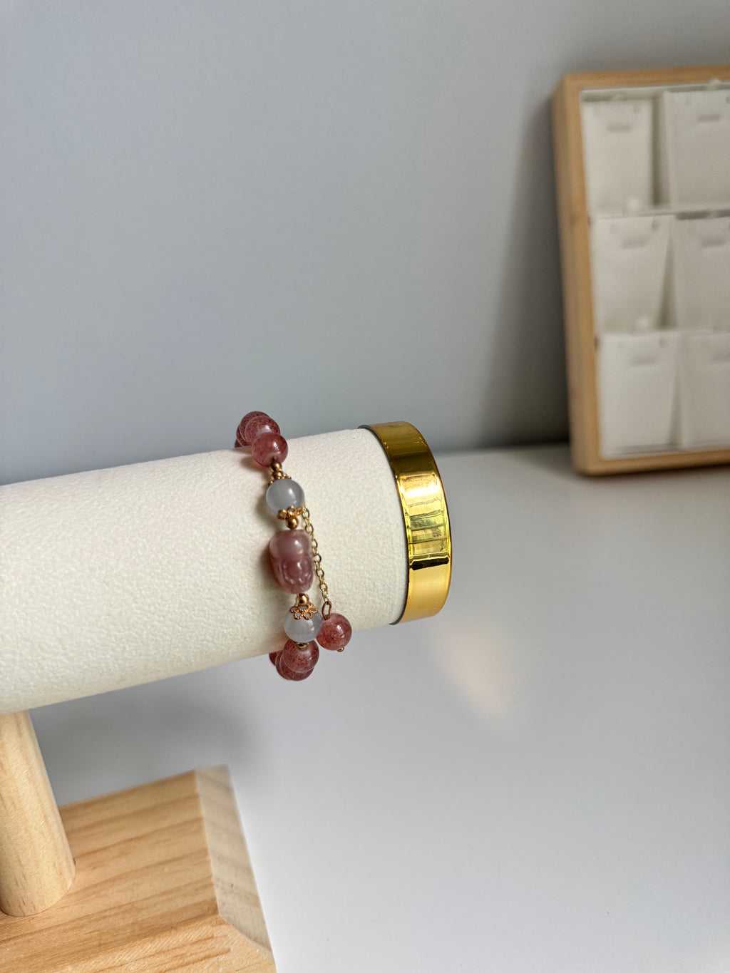Blush Buddha Bracelet