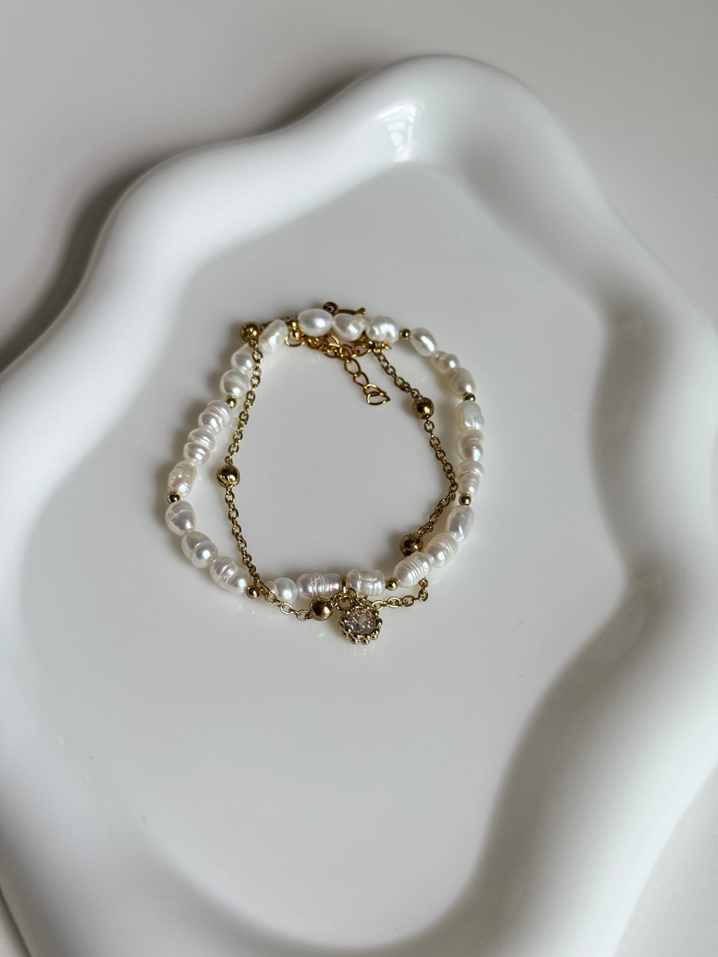Pearl Halo Bracelet