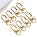 Gold Swivel Keychain Clasps