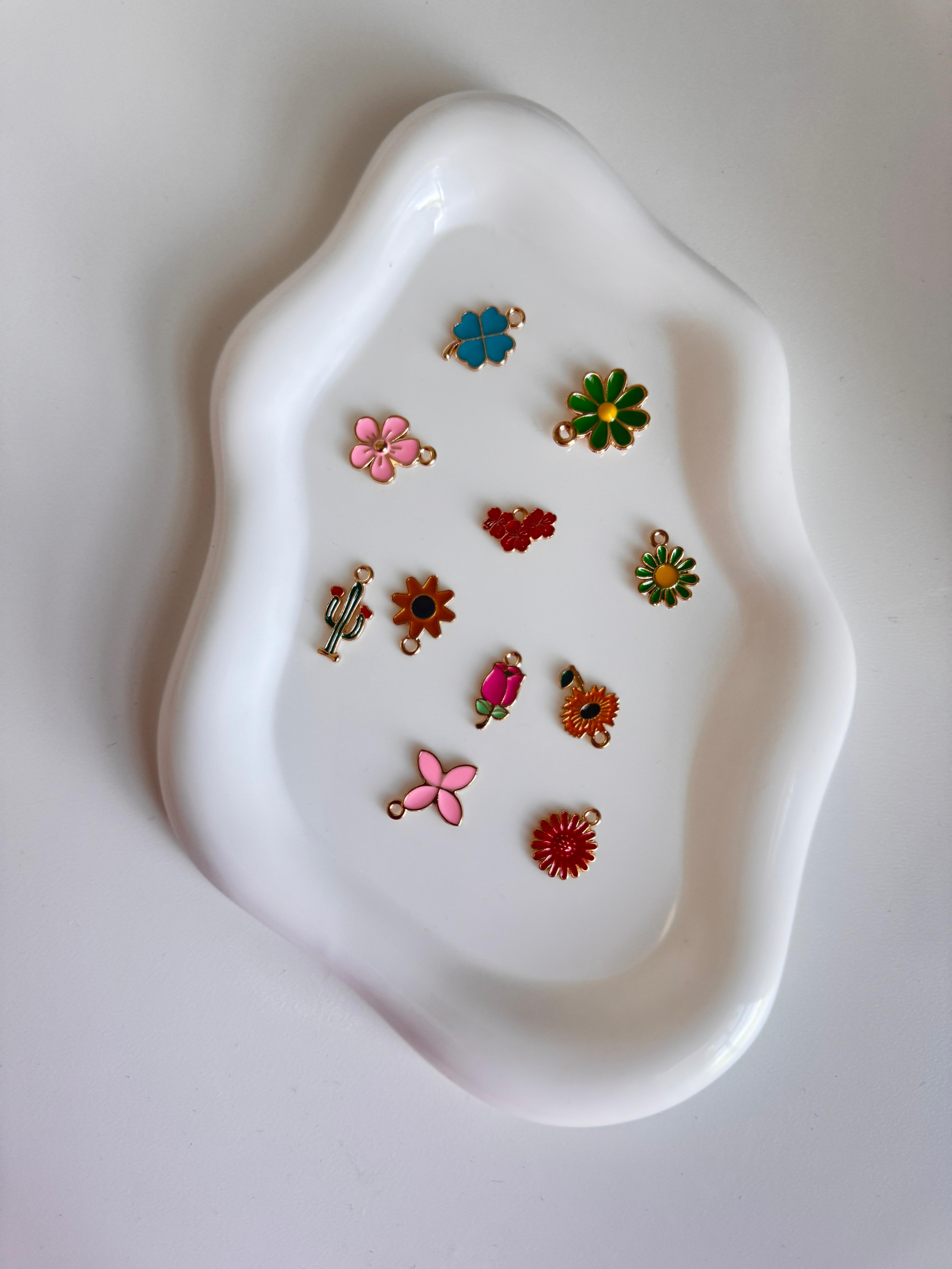 Floral Garden Charms Mix
