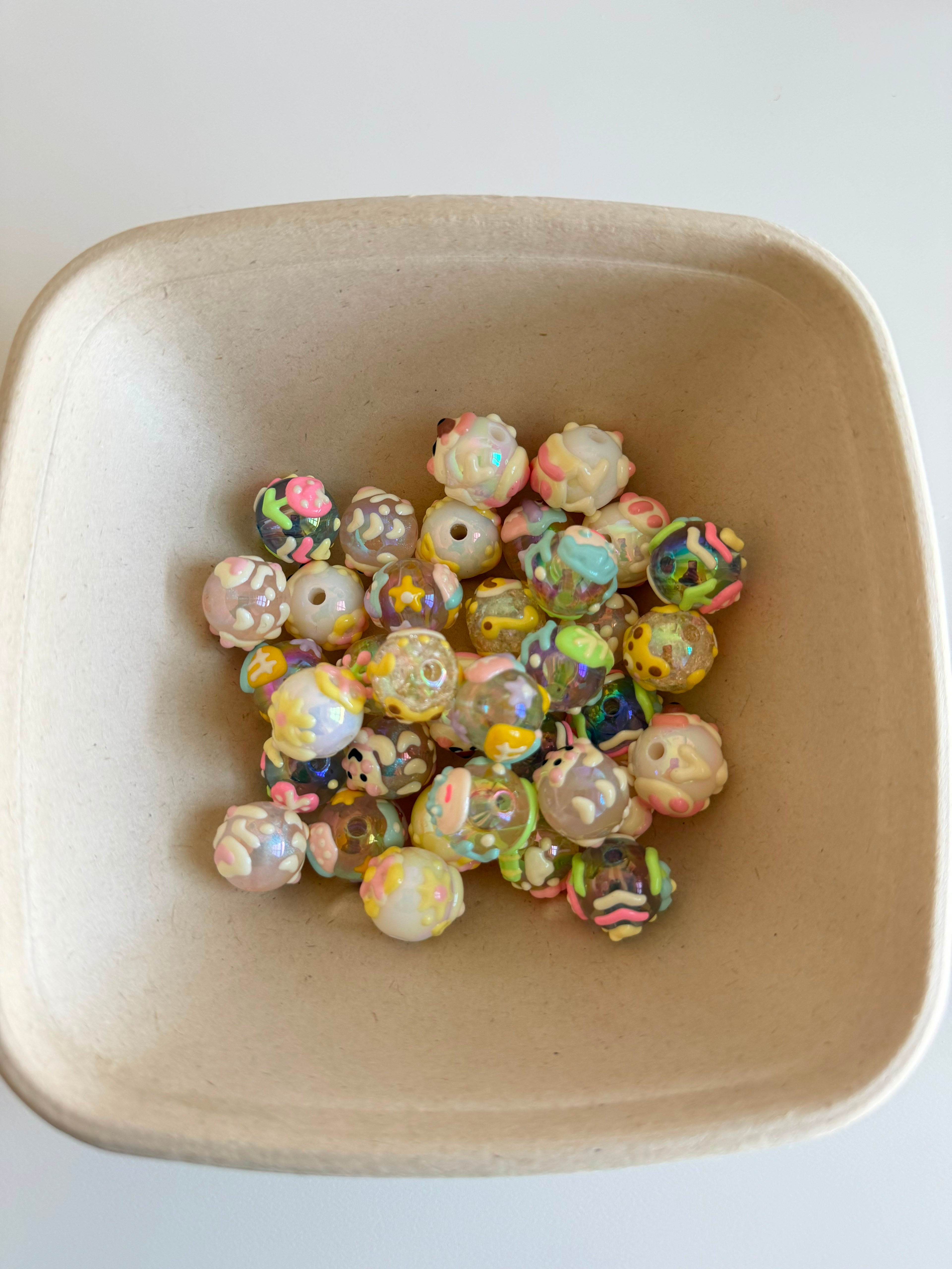 Pastel Character Focal Beads