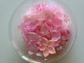 Pink Floral & Butterfly Acrylic Bead
