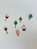 Sweet Treats Enamel Charms Mix.