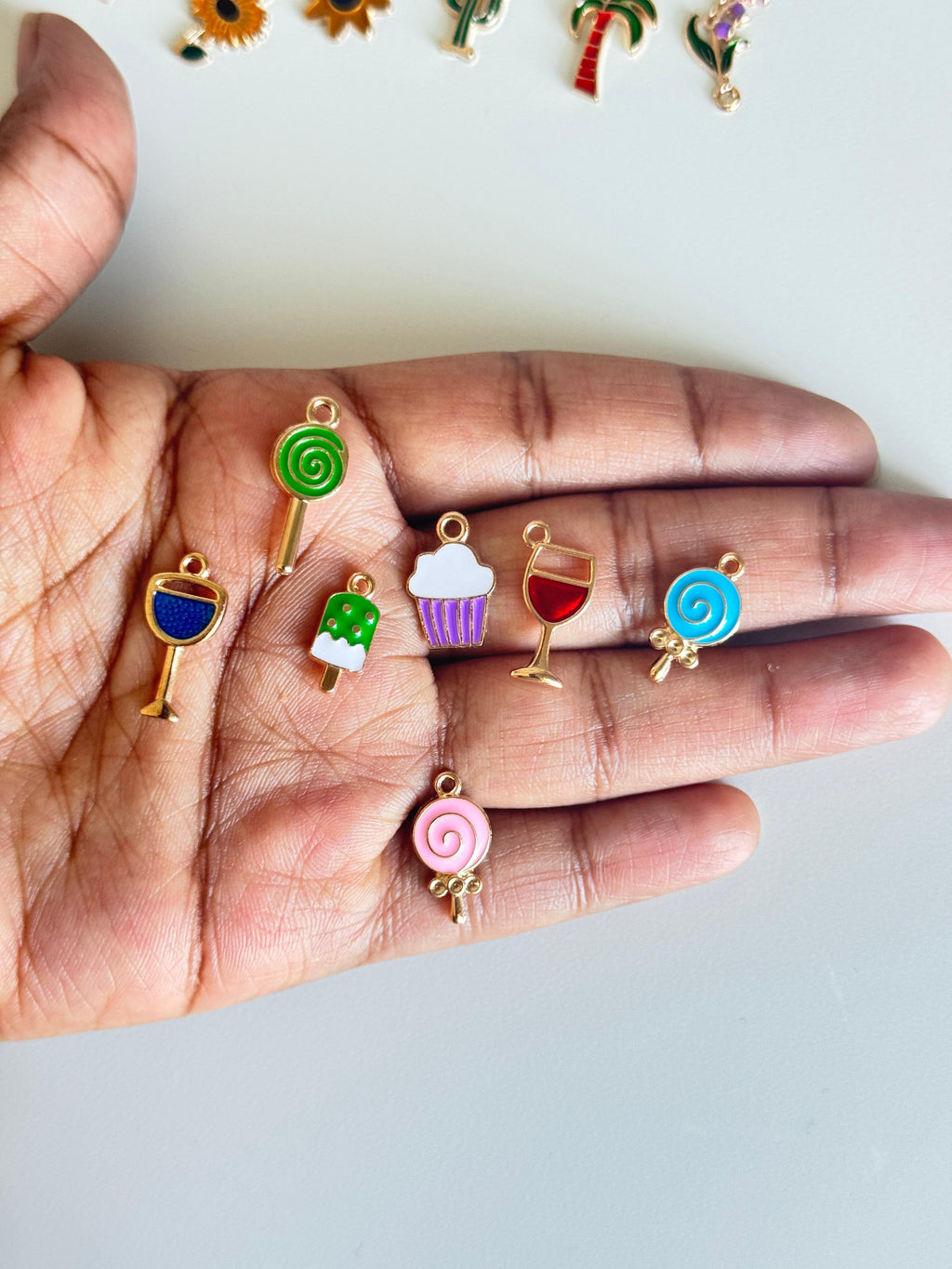 Sweet Treats Enamel Charms Mix.