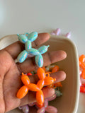 Pastel Balloon Dog Charms