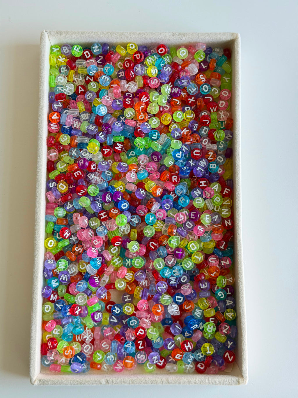 Colorful Letter Beads Mix