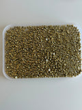 Vintage Gold Letter Beads