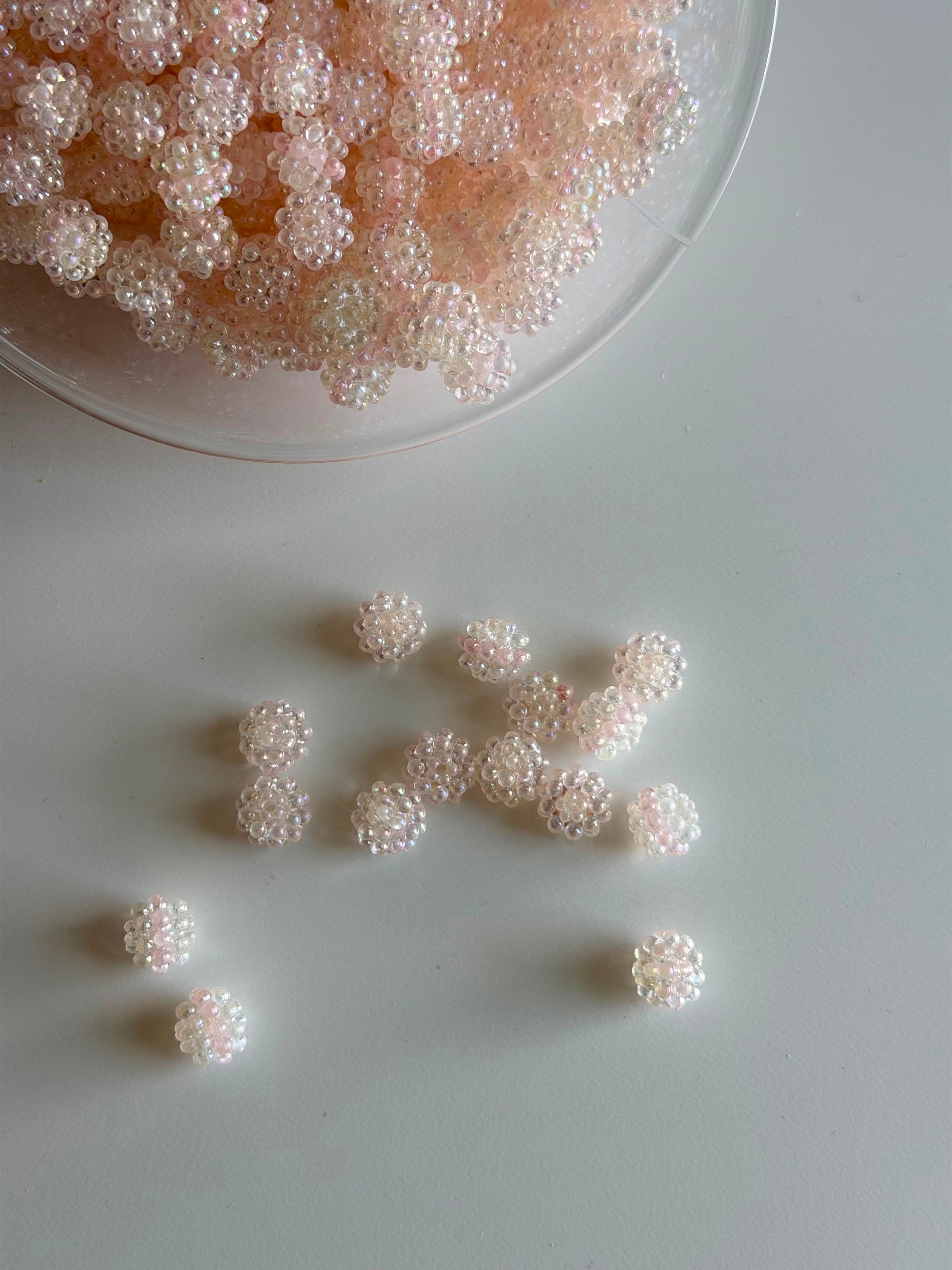 Blush Pearl Bubble Beads