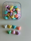 Pastel Puffy Heart Beads