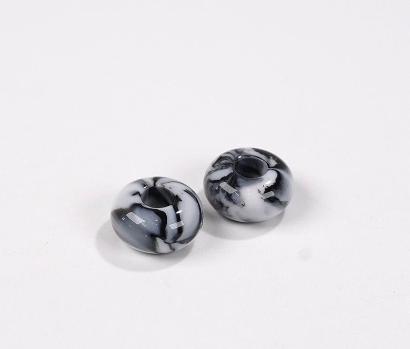 Mixed Acrylic Donuts Beads