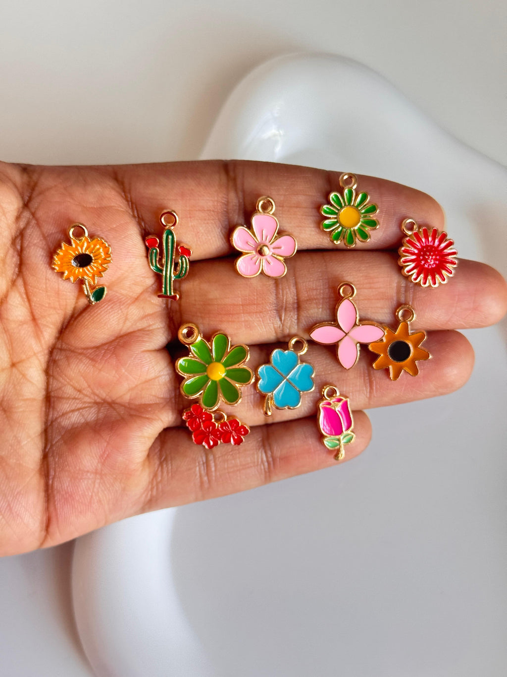 Floral Garden Charms Mix