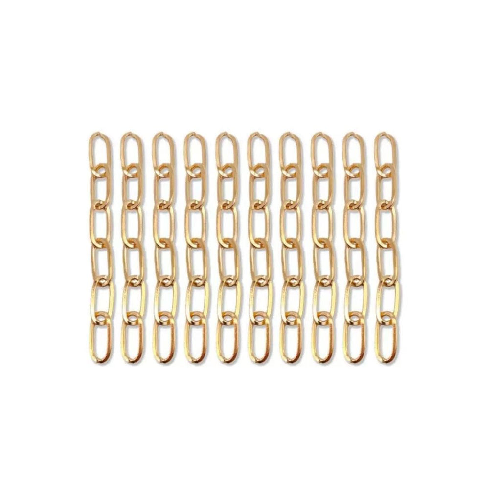 Gold Connector Chain Link