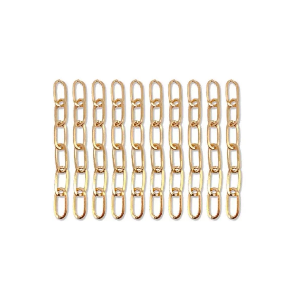 Gold Connector Chain Link