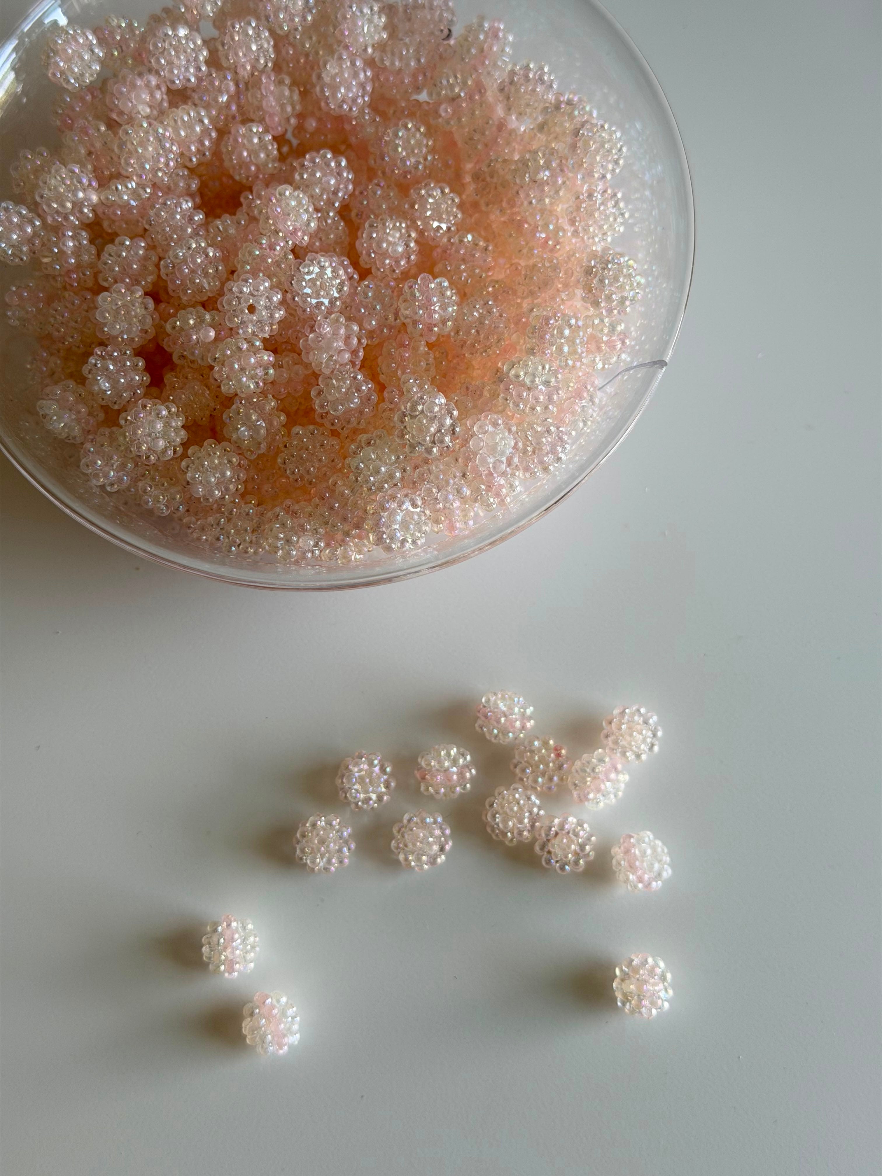Blush Pearl Bubble Beads
