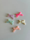 Pastel Iridescent Bow Charms