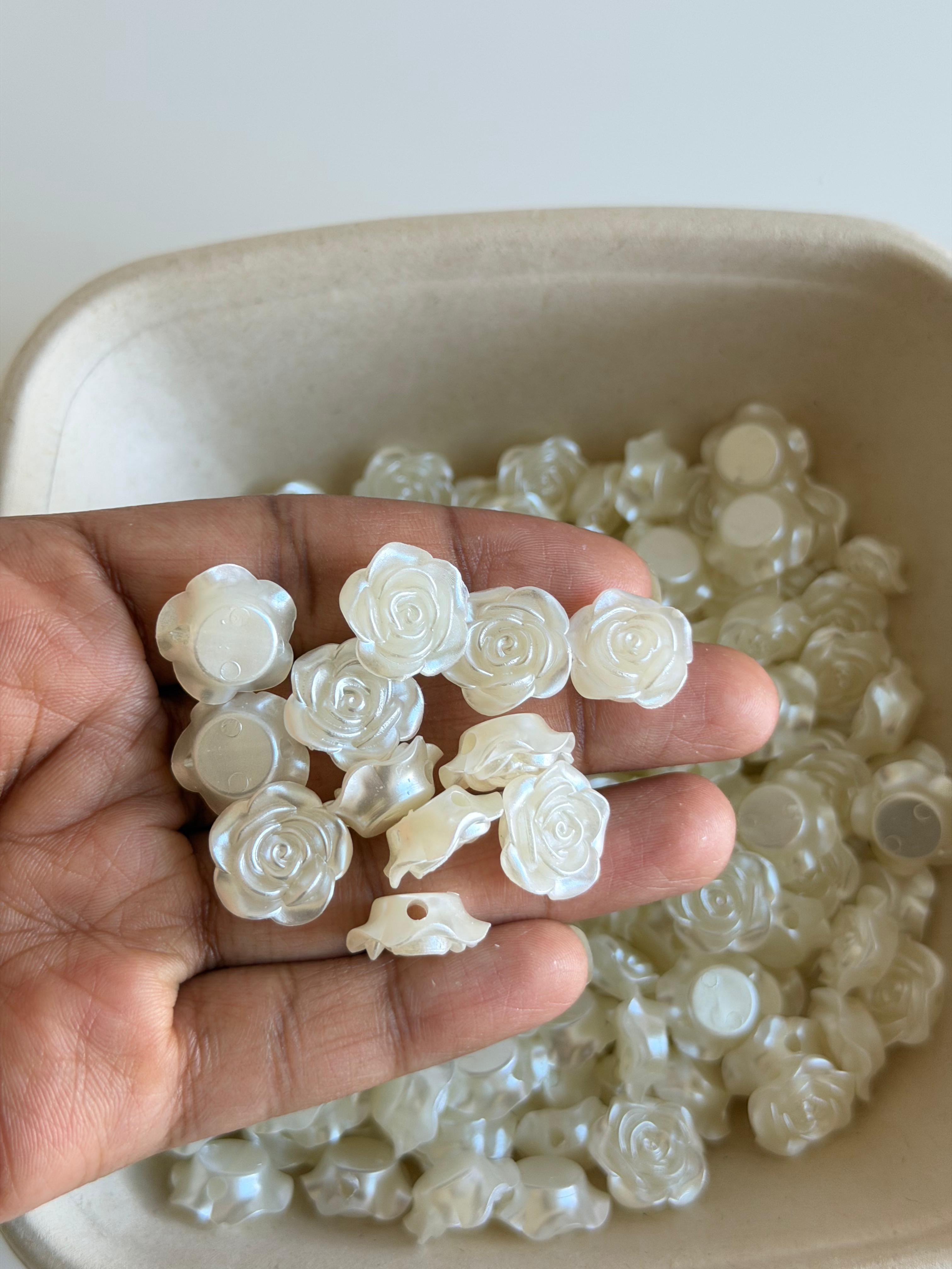 Pearl Rose Beads
