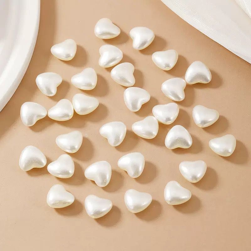 Pearl Heart Beads
