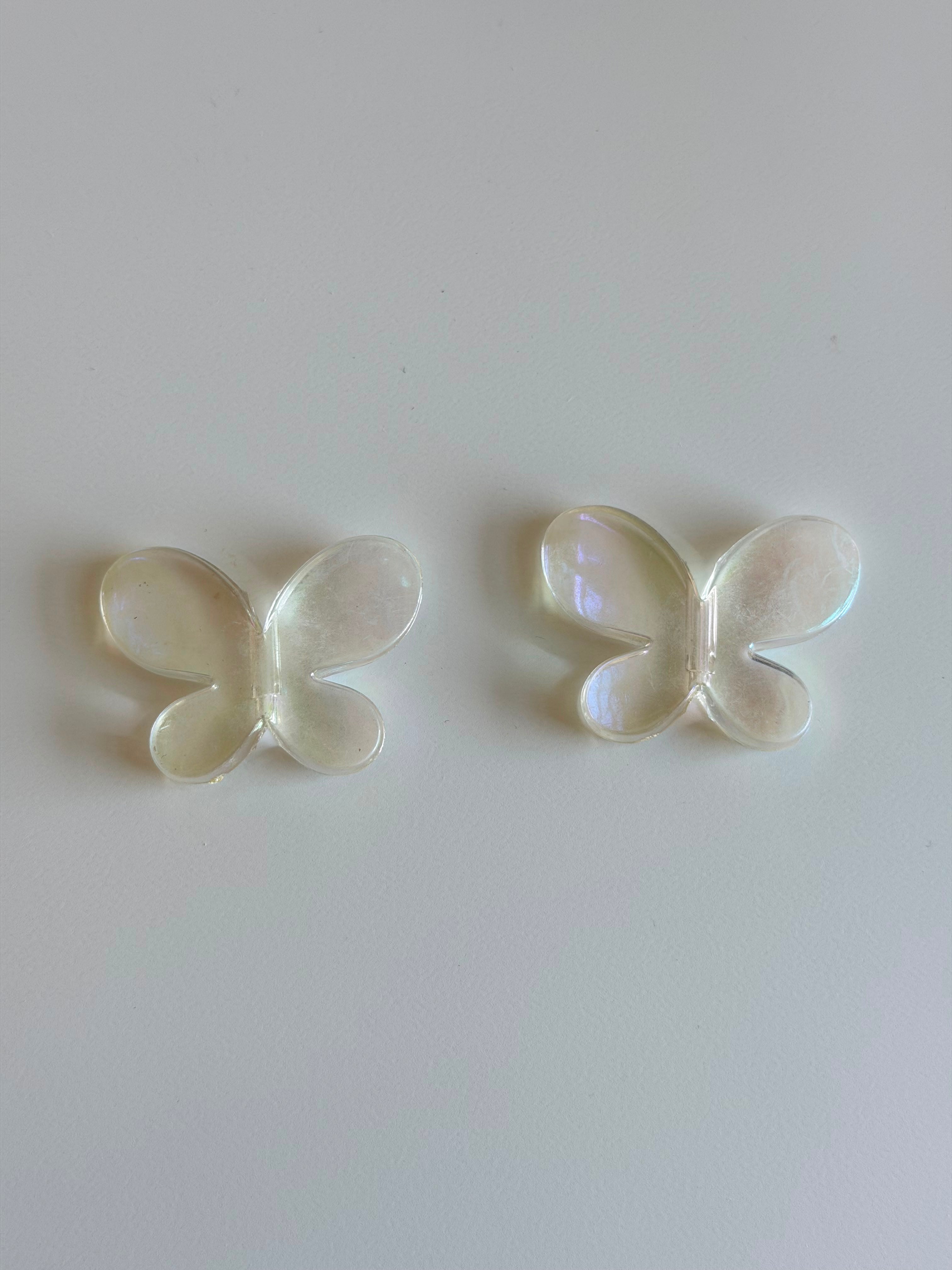 Iridescent Butterfly Beads