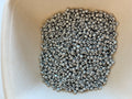 Metallic Silver Seed Beads