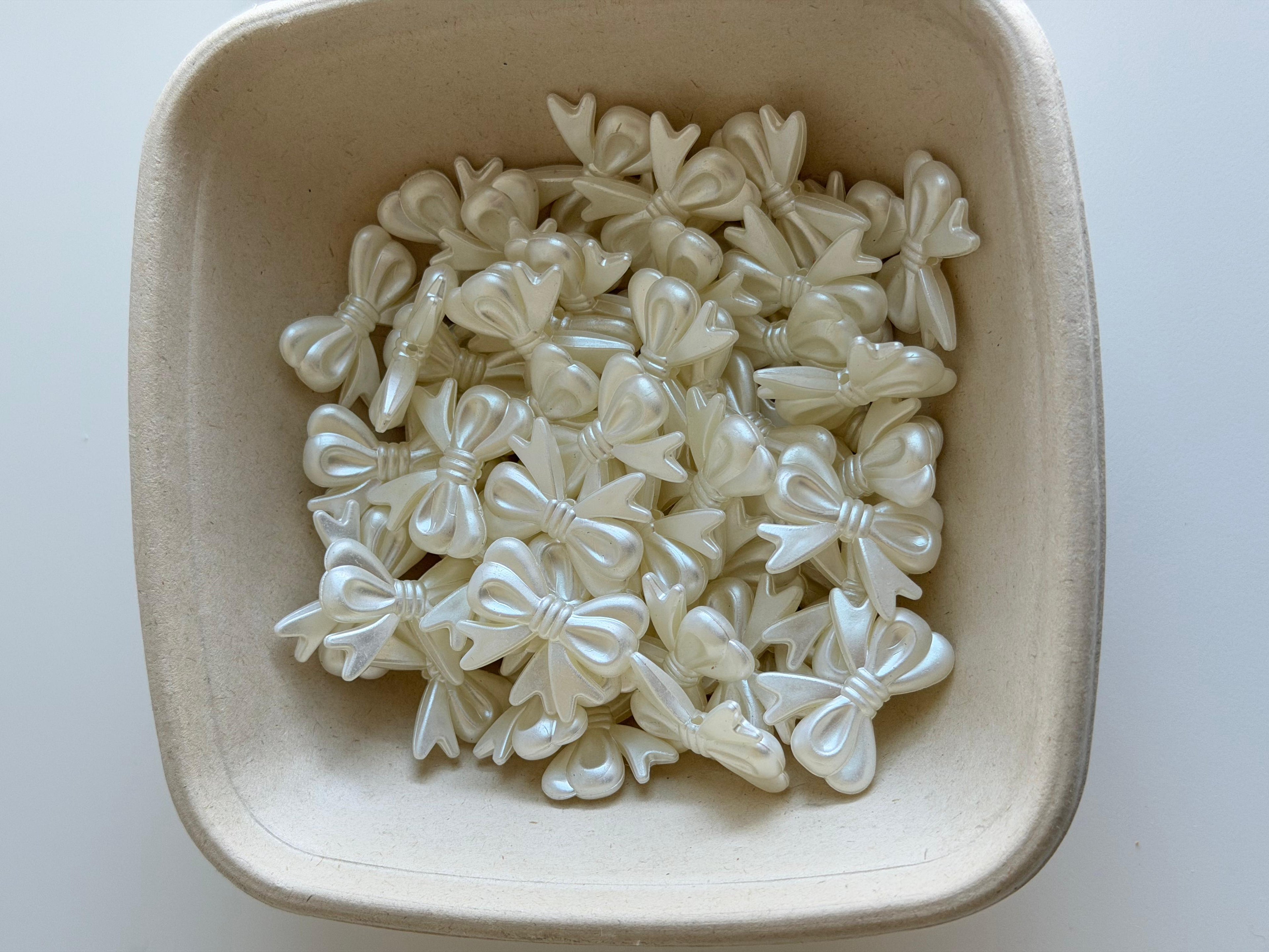 Pearl Bow Beads