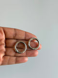 Silver Spring Clasp Key Rings