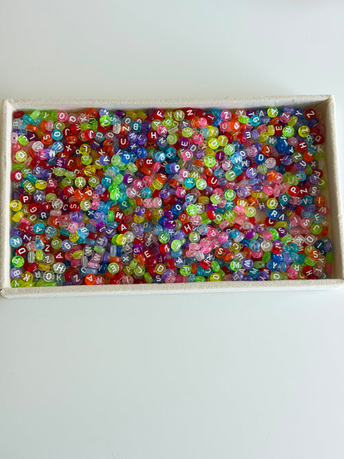 Colorful Letter Beads Mix