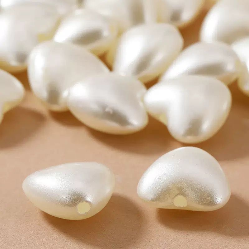 Pearl Heart Beads