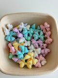 Pastel Bow Acrylic Beads